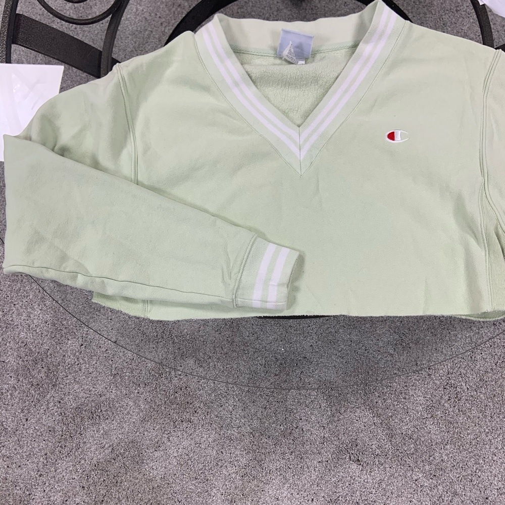 Cropped champion sweatshirt